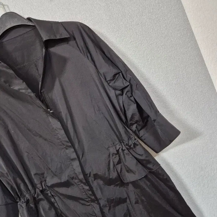 [BUNJANG] MAXSTUDIO Nylon Cotton String Coat / MAXSTUDIO 나일론면 스트링 코트 66~77