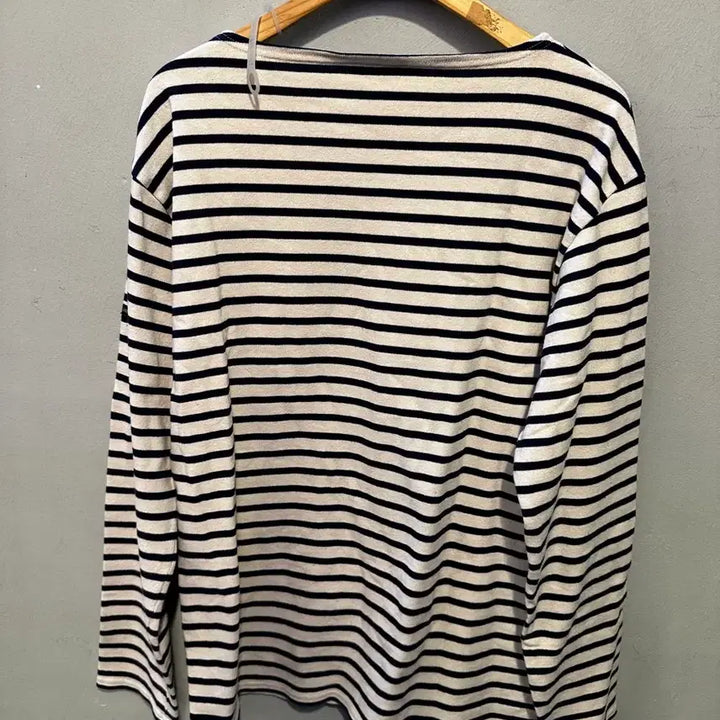 [BUNJANG] Saint James Stripe Sleeve T-Shirt / 세인트 제임스 스트라이프 슬리브