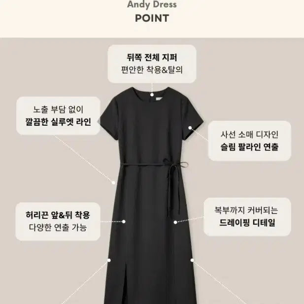 [BUNJANG] 5kplace Andy Dress Black Size 2 / 5kplace 앤디원피스 블랙2사이즈