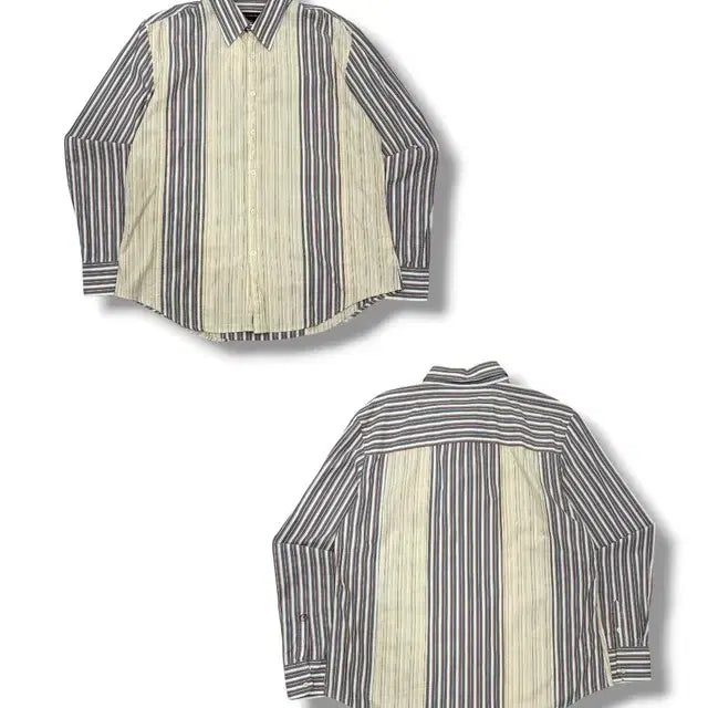 [BUNJANG] Calvin Klein Striped Shirt / 캘빈클라인 스트라이프셔츠