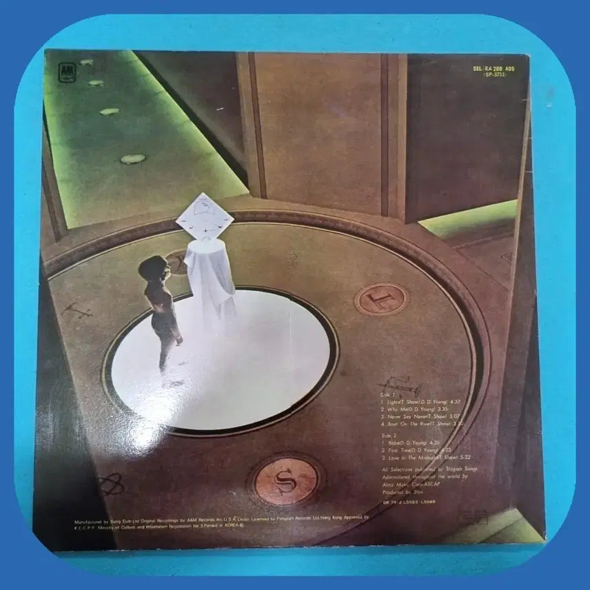 [BUNJANG] Styx Cornerstone LP Vinyl / Styx Cornerstone LP NM/M