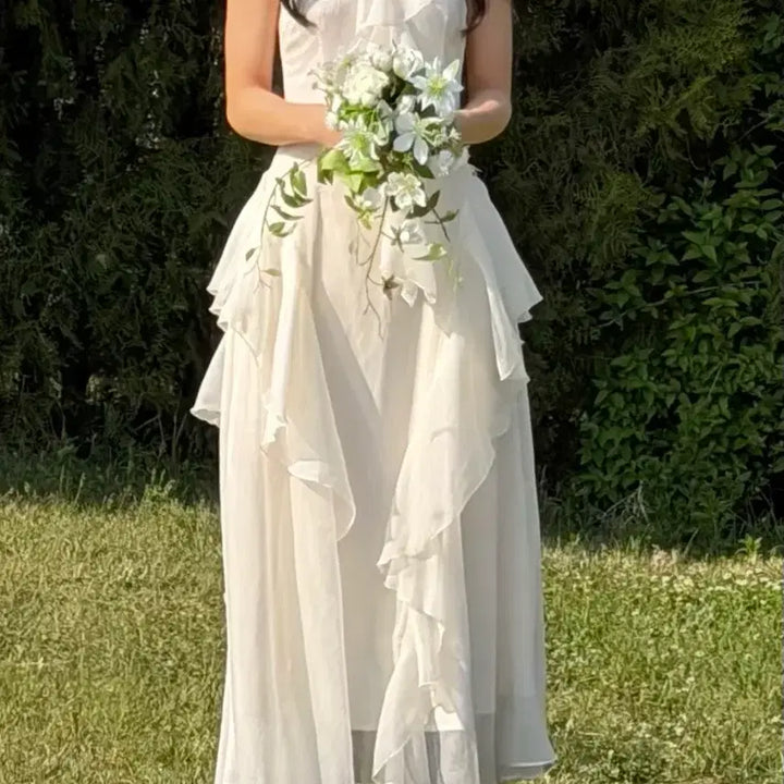 [BUNJANG] Sins Den Romantic Long Dress / 신스덴 로맨티크 롱원피스 S (1회 착용)