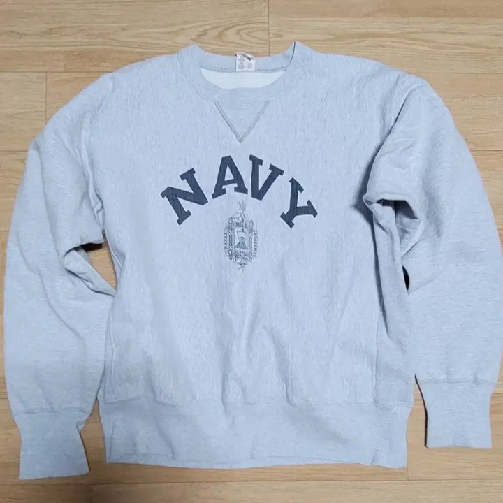 [BUNJANG] Bronson US Naval Academy Sweatshirt (Size 42) / 브론슨 미해군 아카데미 스웻 셔츠(42)