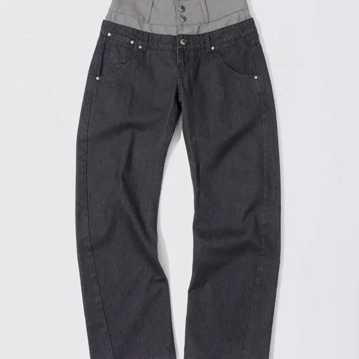 [BUNJANG] Sculptor Beaded Layered Denim Pants L / 스컬프터 Beaded Layered Denim Pants 사이즈 L