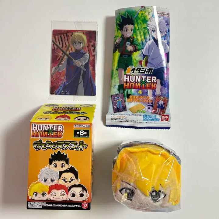 [BUNJANG] Hunter x Hunter Krpyt Shop - Potecoro Figure Set / 헌터헌터 크라피카 포테코로, 이타자가 세트