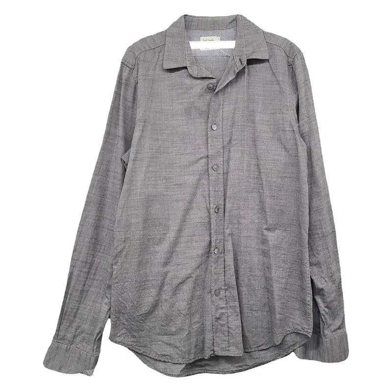[BUNJANG] Paul Smith Check Light Grey Cotton Shirt Size S / 폴스미스 체크 라이트 그레이 셔츠 S