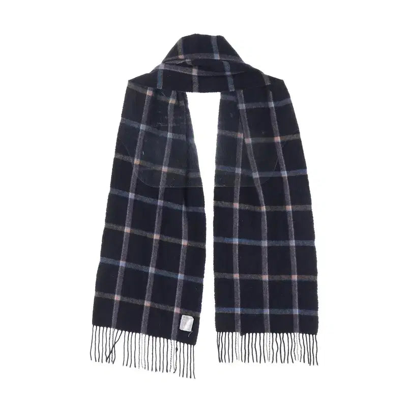 [BUNJANG] 100% Cashmere Plaid Muffler / [JPN] 캐시미어 100% 체크 머플러