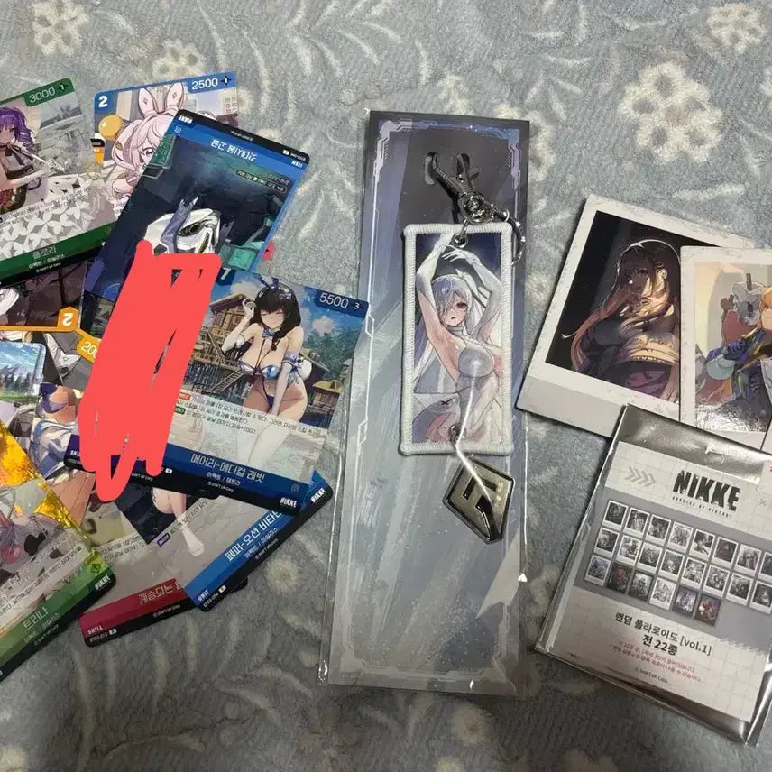 [BUNJANG] Niche Cinderella Strap Keychain Bundle / 니케 신데렐라 스트랩키링 나머지 일괄
