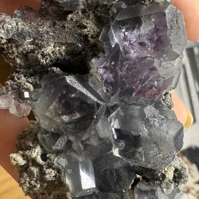[BUNJANG] Transparent Purple Fluorite Specimen / 퍼플 톤의 투명 형석