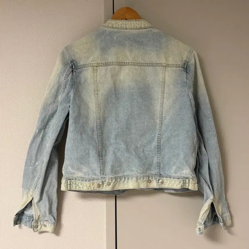 [BUNJANG] TheOpen Product Washed Denim Jacket Size 1 / 더오픈프로덕트 워싱 데님자켓 1