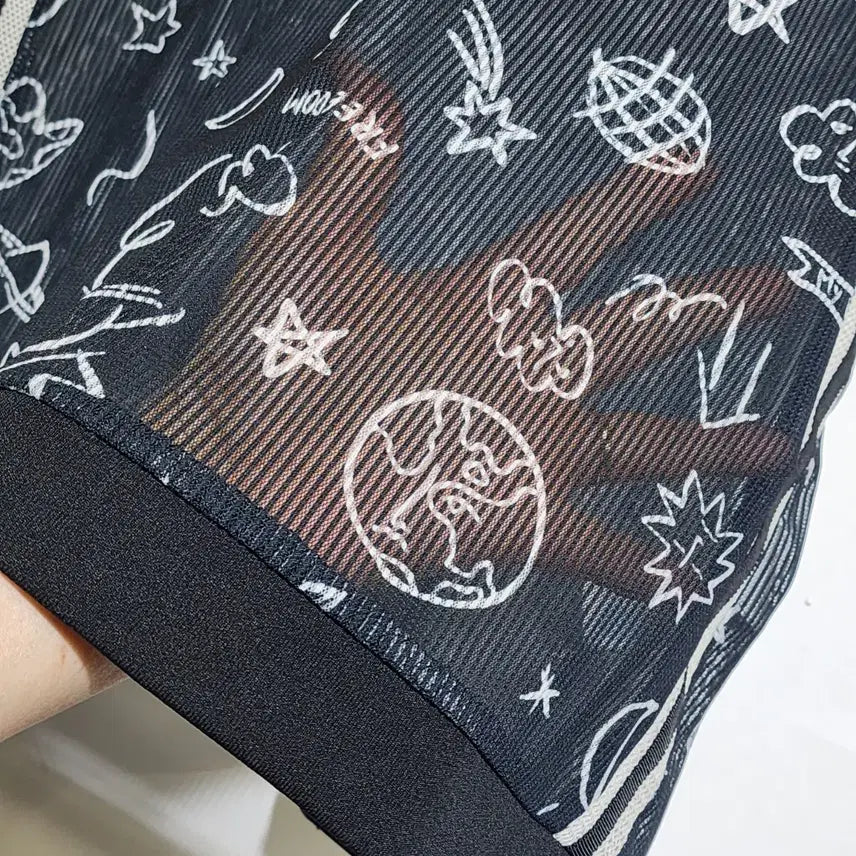[BUNJANG] Castelbajac Golf Pattern Short Sleeve T-Shirt / 쪼리샵  까스텔바작 골프 패턴 반팔티 95