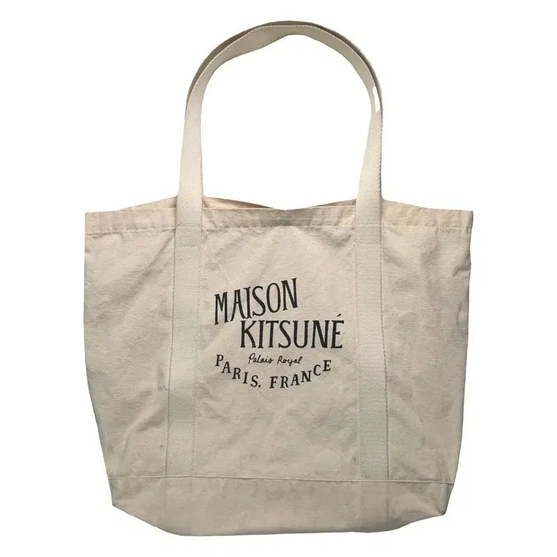 [BUNJANG] Maison Kitsuné Cotton Eco Bag / 메종키츠네 에코백