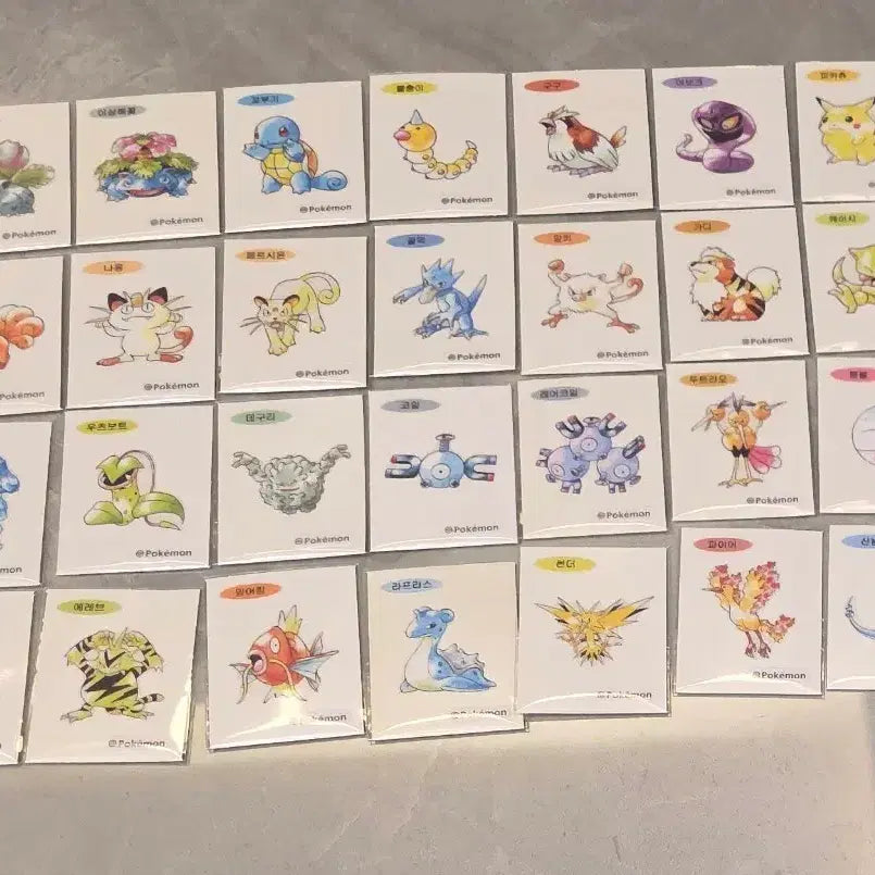 [SOLD OUT] 포켓몬 신상 30주년 띠부씰 일괄판매