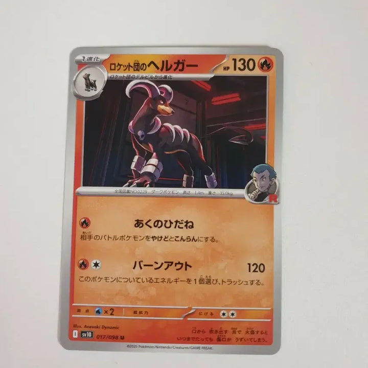 [BUNJANG] Team Rocket Houndoom Japanese Pokemon Card / 일판/로켓단의 헬가