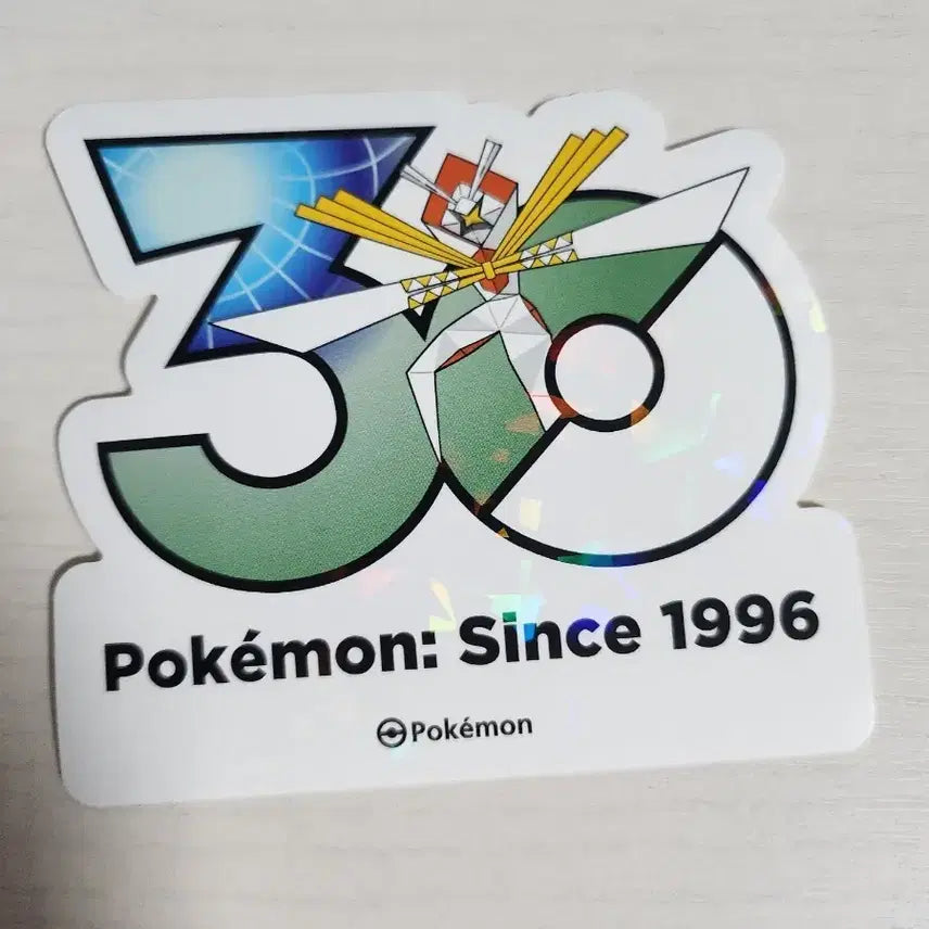 [BUNJANG] Pokemon 30th Anniversary Official Sticker Set / 포켓몬 30주년 기념 스티커 종이신도