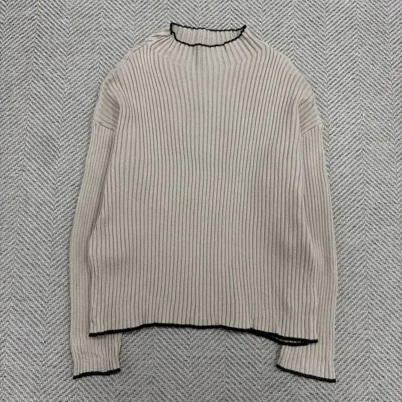 [BUNJANG] FREAKS STORE Highneck Knit V3573 / 프릭스스토어 하이넥 니트 v3573