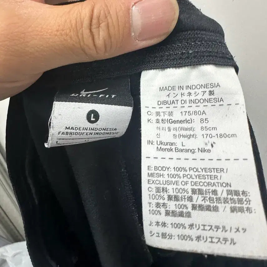 [BUNJANG] Nike Dri-FIT Black Shorts L / [만원 아라비아빈티지]나이키 드라이핏 반바지 블랙 L
