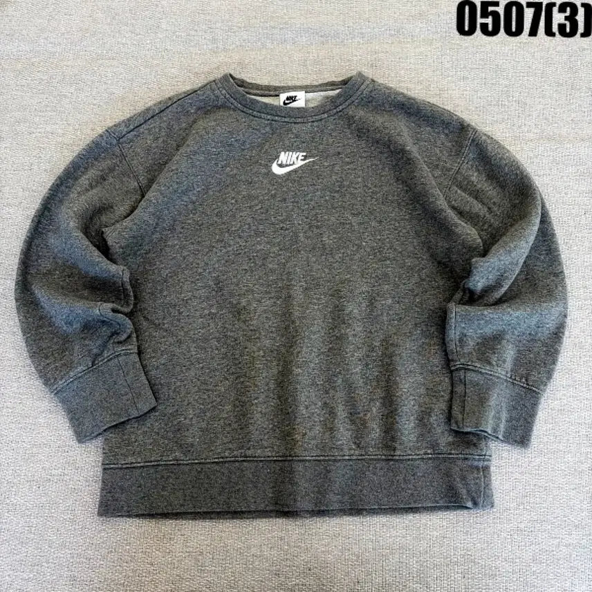 [BUNJANG] Nike Crewneck Sweatshirt - Grey, Medium / 나이키 맨투맨 티셔츠 그레이 M 0507