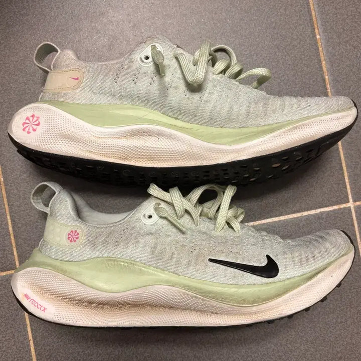 [BUNJANG] Nike React Infinity Run 4 Mint Running Shoes / 나이키 리액트 인피니티런4 민트 러닝화