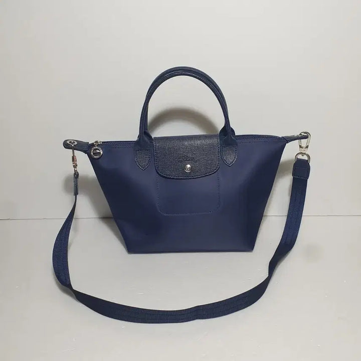 [BUNJANG] Longchamp Navy Tote Bag with Detachable Strap / 정품 ㅡ 롱샴 ㅡ네이비ㅡ택포