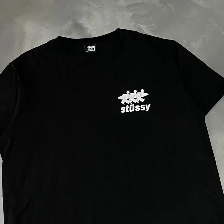 [BUNJANG] Stussy Surfer Print T-Shirt / 스투시 서퍼 프린팅 반팔티 y16634