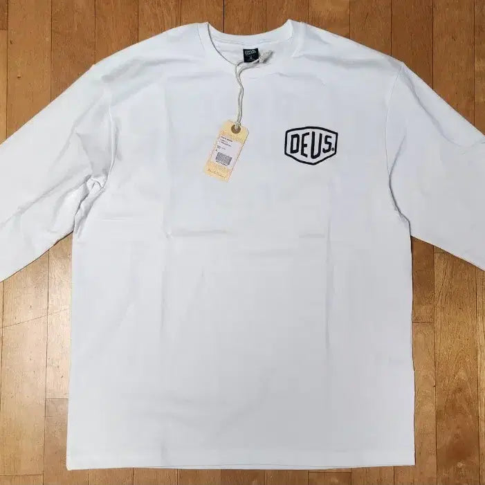 [BUNJANG] Deus Ex Machina White Long Sleeve XL / [새상품] 데우스 엑스 마키나 화이트 롱슬리브 XL