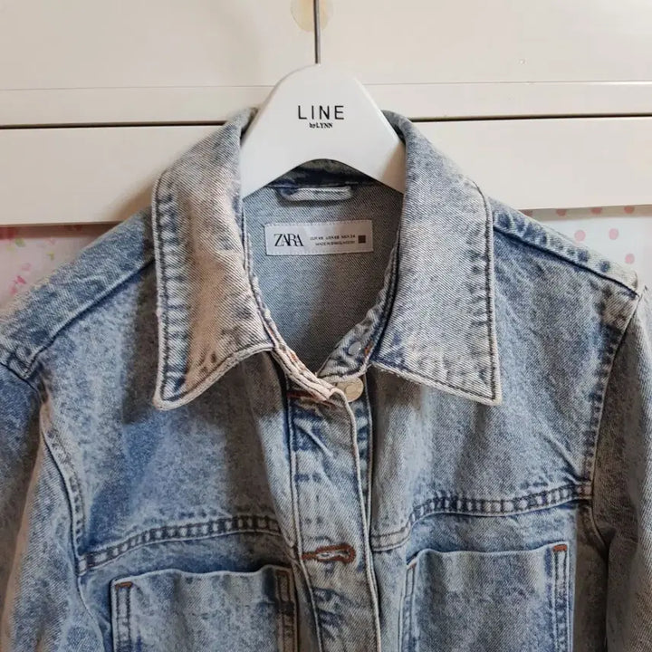 [BUNJANG] Zara Denim Mini Dress Size 55 / 자라 데님원피스/55