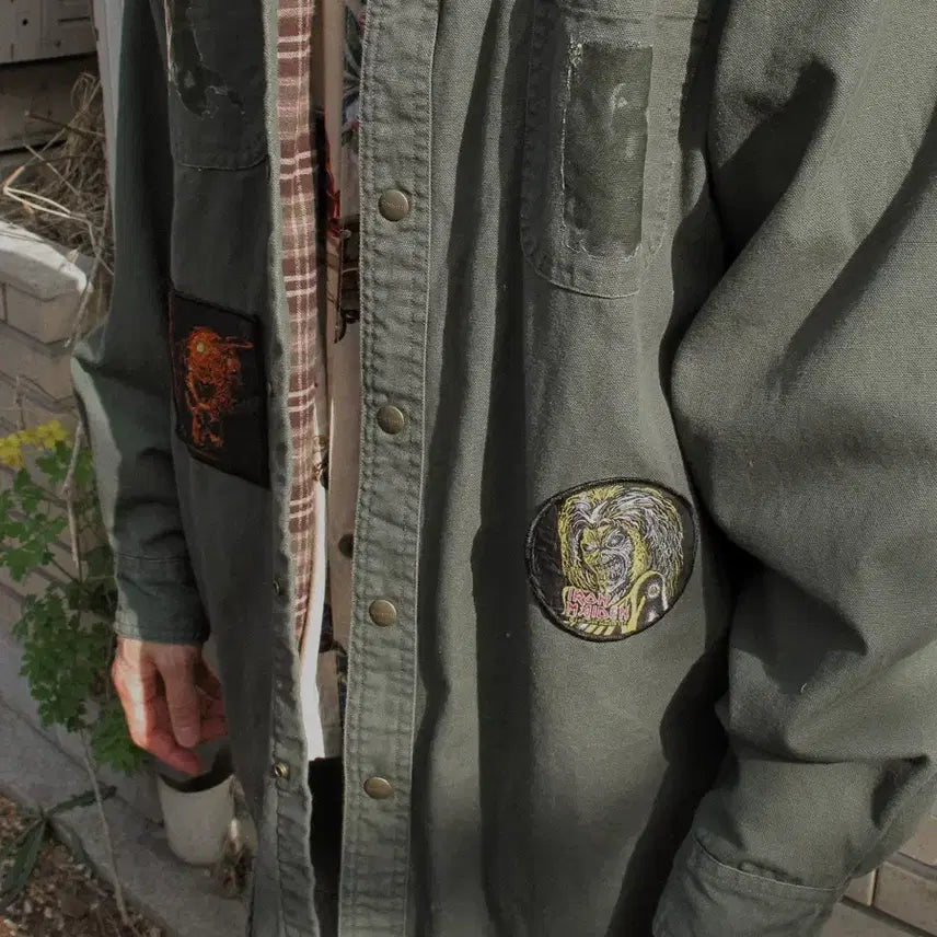 [BUNJANG] Carhartt AC/DC Patch Jacket XL / Carhartt AC/DC Patch Jacket XL