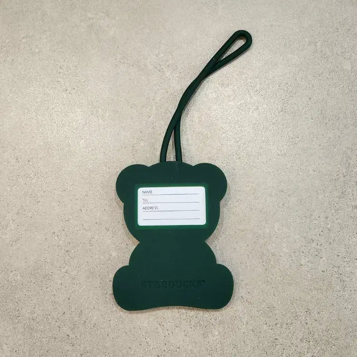 [BUNJANG] Starbucks Bearista Rubber Name Tag Keychain / (새상품) 스타벅스 starbucks 캐리어 네임택 키링 acc