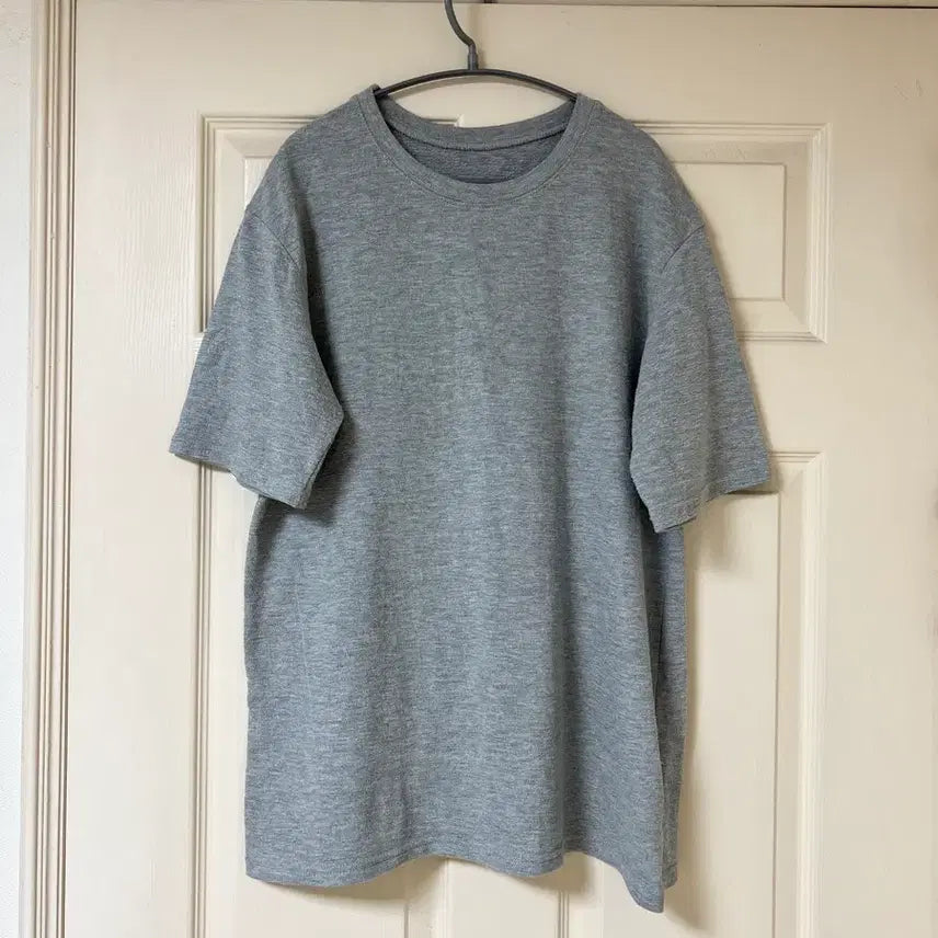 [BUNJANG] Roundneck T-Shirt Grey / 타올 라운드티셔츠 그레이컬러