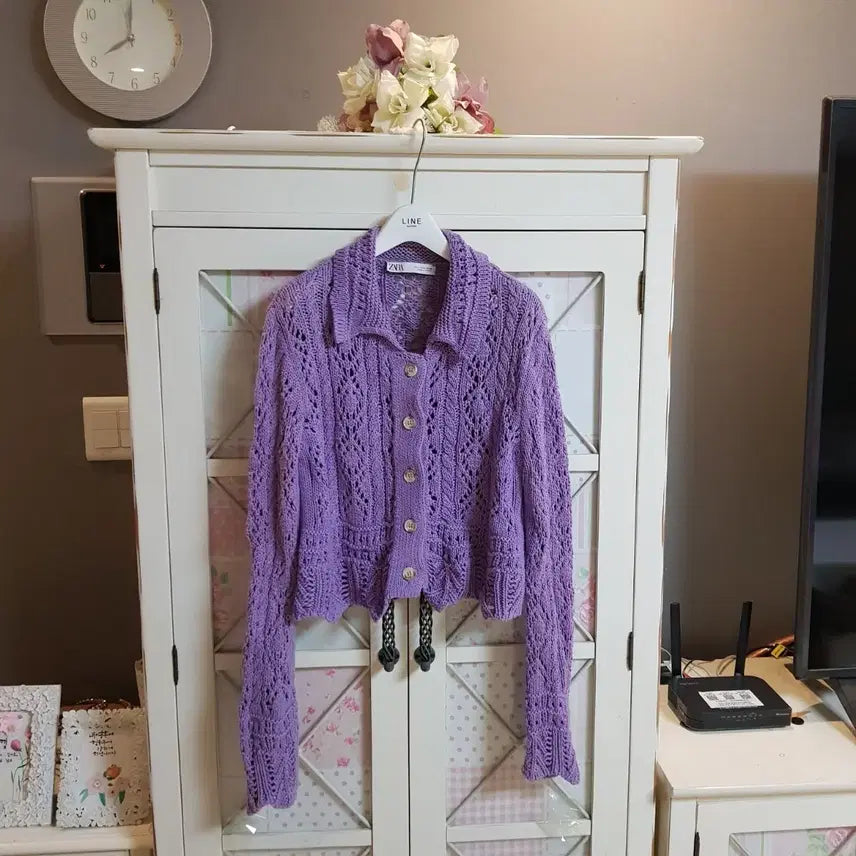 [BUNJANG] Zara Knit Cardigan Sweater Size 55-66 / 자라 니트 스웨터 가디건/55-66