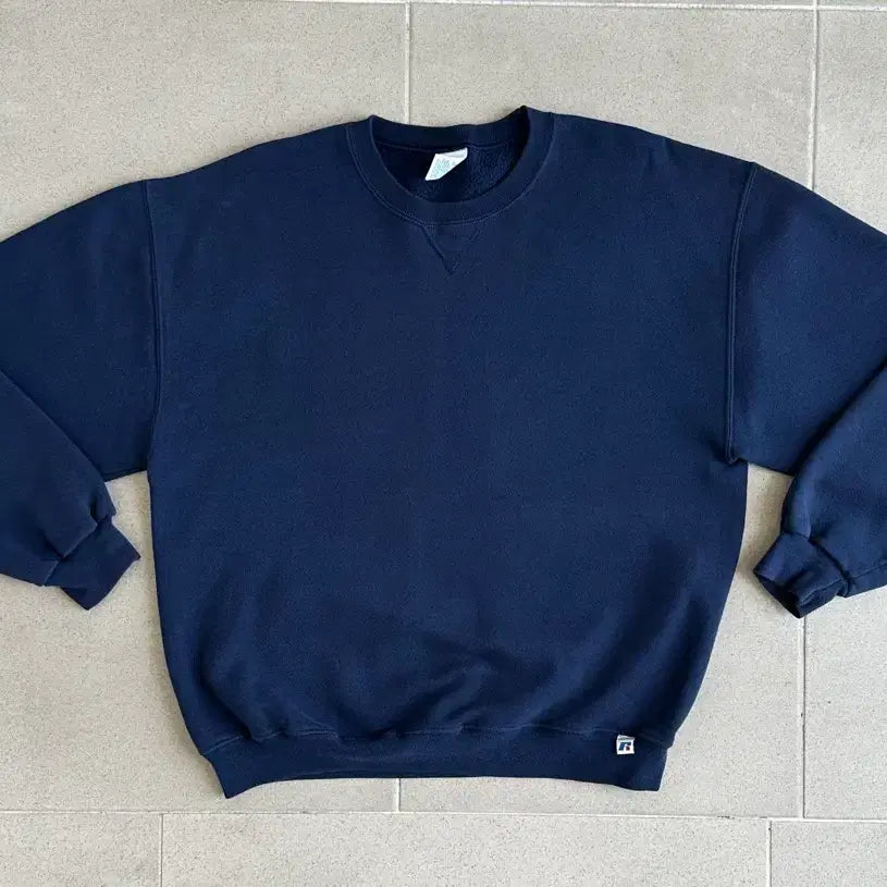[BUNJANG] 00s Russell Athletic Sweatshirt Navy L / 00s 빈티지 러셀 스웻셔츠 네이비 L