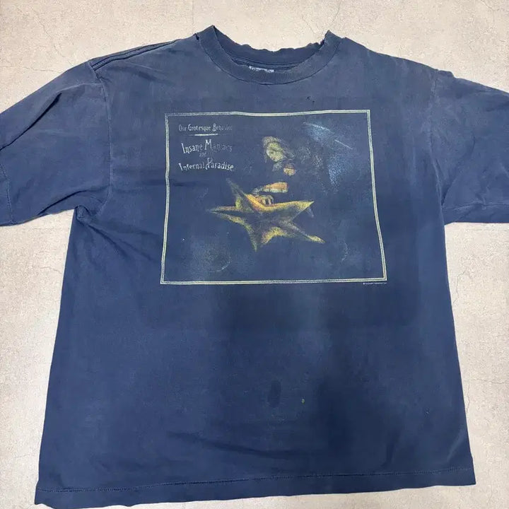 [BUNJANG] Saint Michael Smashing Pumpkins T-Shirt / 세인트 미카엘 스매싱 펌킨스 티셔츠