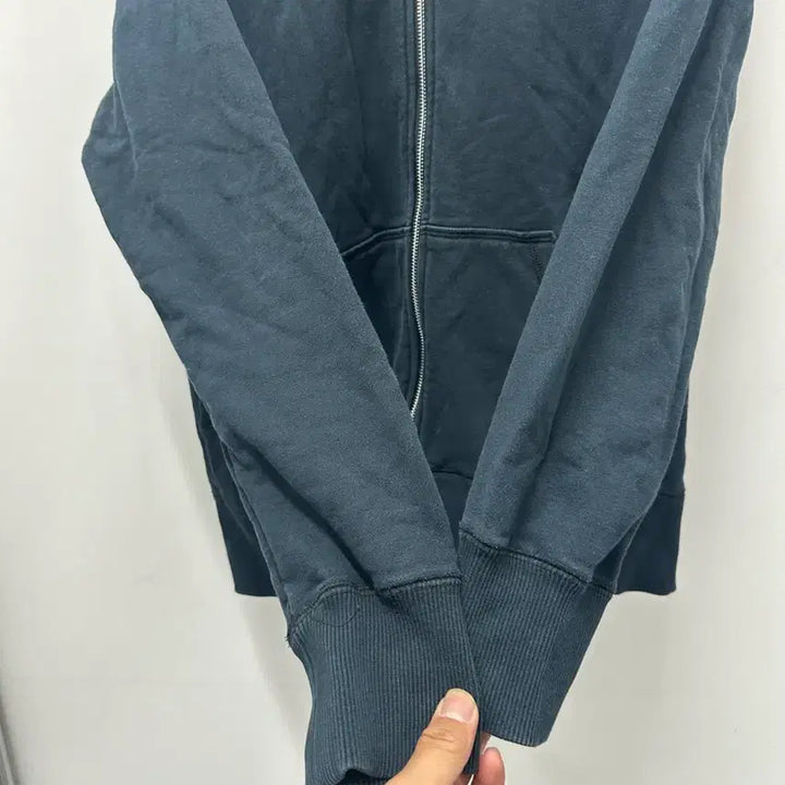 [BUNJANG] Nike Black Hooded Zip-Up Jacket Size 105 / [만원 아라비아빈티지]나이키 블랙 후드집업 105