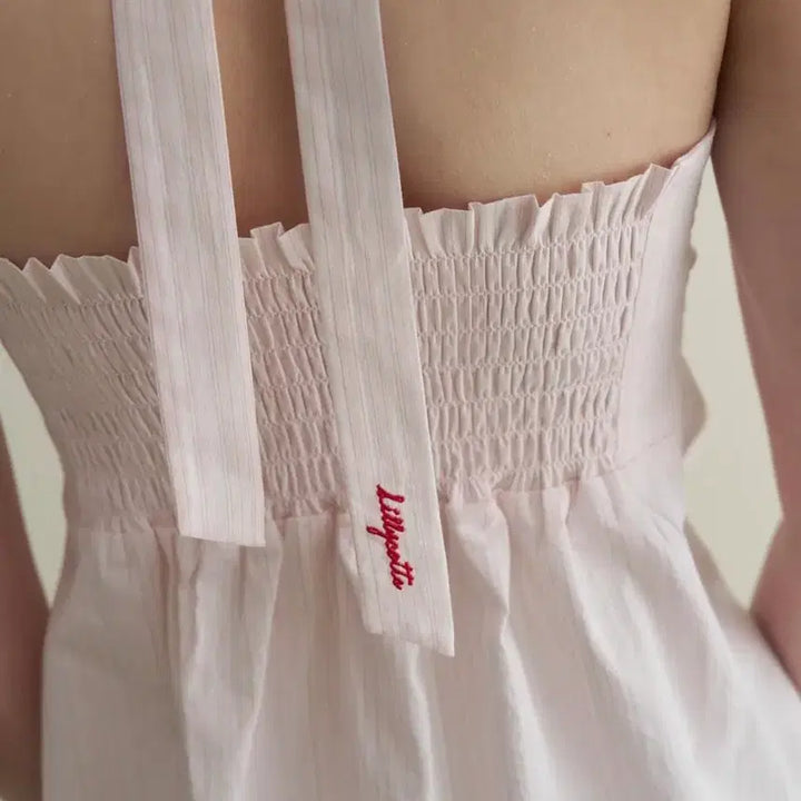 [BUNJANG] Lily Kots Cafri Halter Blouse / 릴리코츠 cafri halter blouse