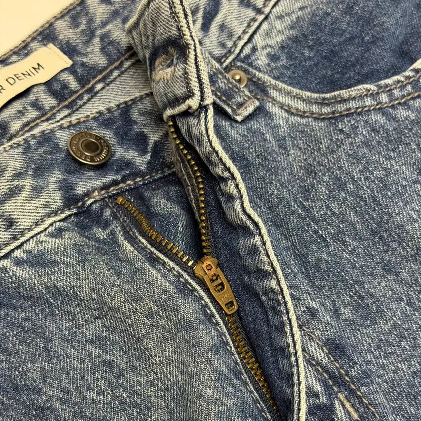[BUNJANG] TOPTEN Wide Denim Pants / 탑텐 와이드 데님 팬츠