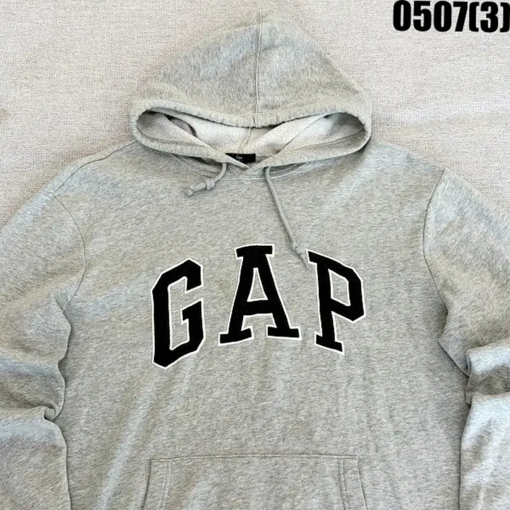 [BUNJANG] GAP Logo Hoodie Grey XL / GAP 갭 로고 후드티 그레이 XL 0507