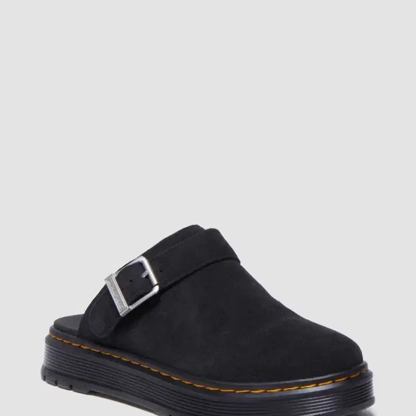 [BUNJANG] Dr. Martens Jethro Mules Black Suede Size 245 / 닥터마틴 뮬 245