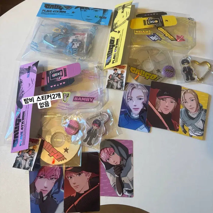 [BUNJANG] PLAVE Caligo 2 Inventory Album Set (Yejun, Noah, Bamby, Eunho, Hamin) / 플레이브 칼리고2 인벤토리 앨범 예준 노아 밤비 은호 하민 세트 양도