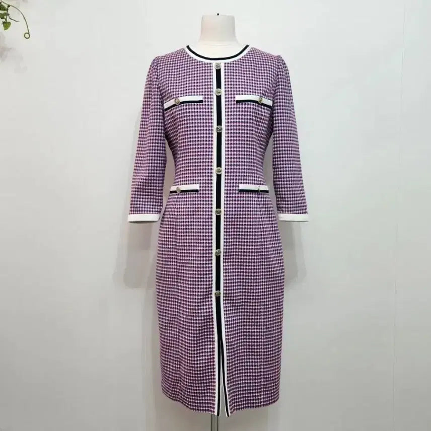 [BUNJANG] Jigott 20SS Checkpoint Front Slit Dress Size 66 / 지고트 20&