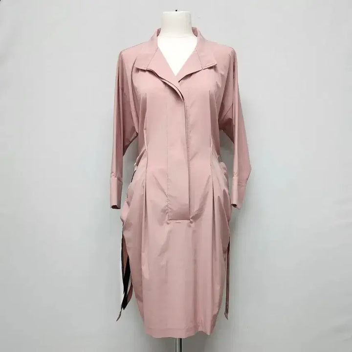 [BUNJANG] JIGOTT Belted Shirt Dress / 지고트 셔츠형 벨트 원피스  66 사이즈