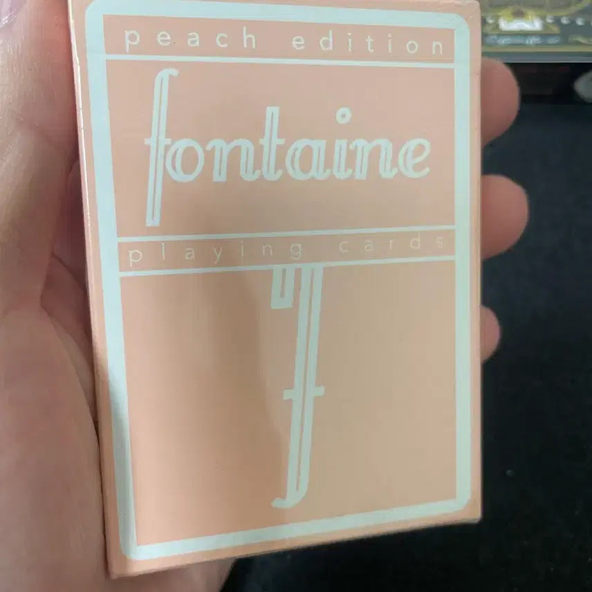 [BUNJANG] Fontaine Peach Edition Unsealed Deck / 폰테인 피치 에디션 미개봉