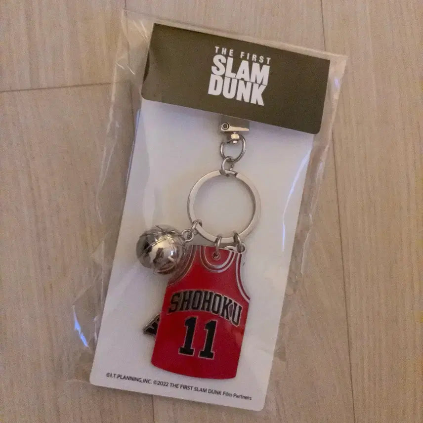 [BUNJANG] The First Slam Dunk Taemin Uniform Keychain (Sealed) / 더 퍼스트 슬램덩크 서태웅 유니폼 키링 미개봉