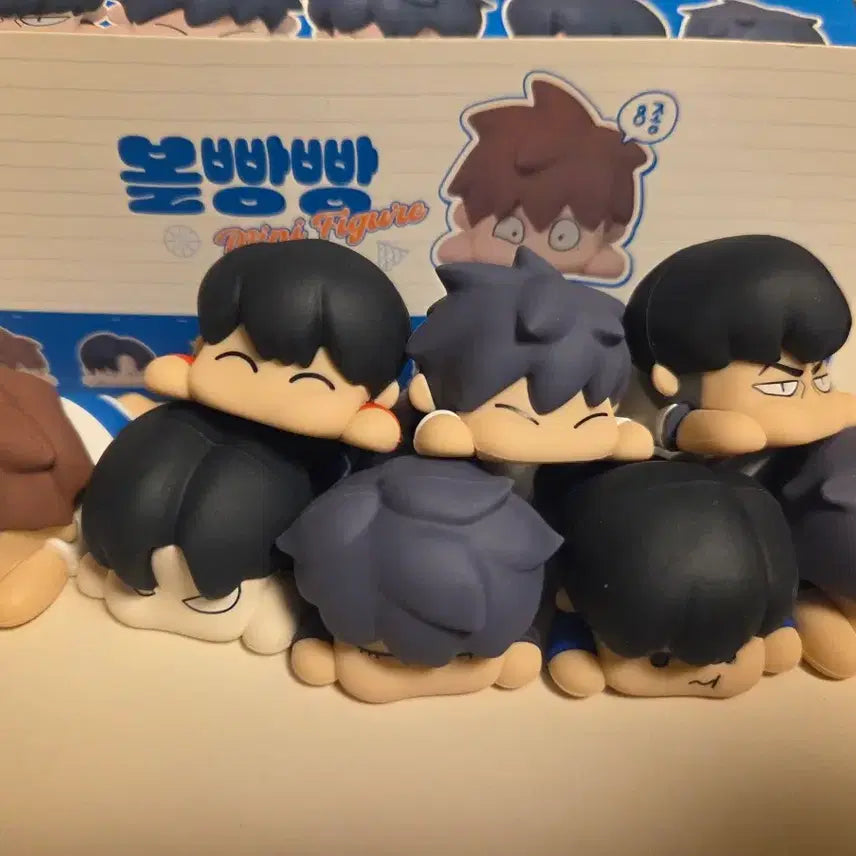 [BUNJANG] Garbage Time Volly Ball Figure Set (Open Box) / (급전)가비지타임 갑타 볼빵빵 피규어 개봉 풀박 8종(택포 4.5)