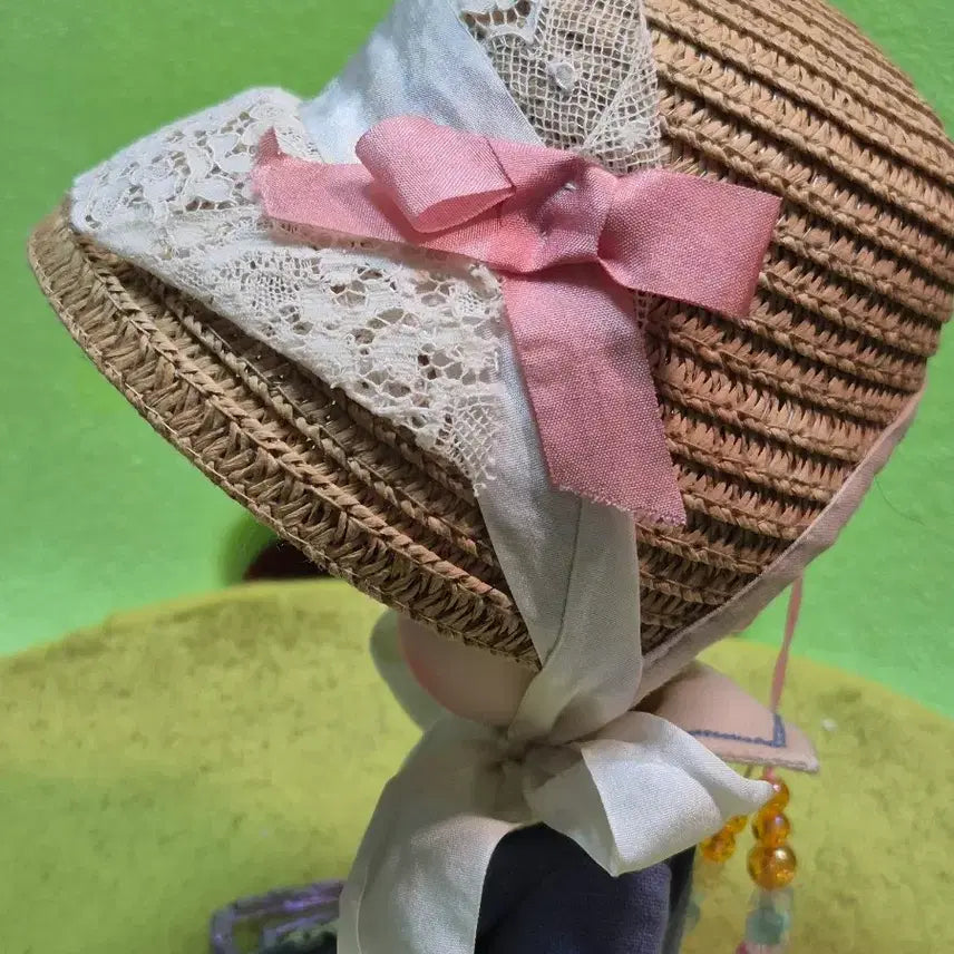 [BUNJANG] Bryce Straw Hat with Ribbon / 브라이스 :) 모자