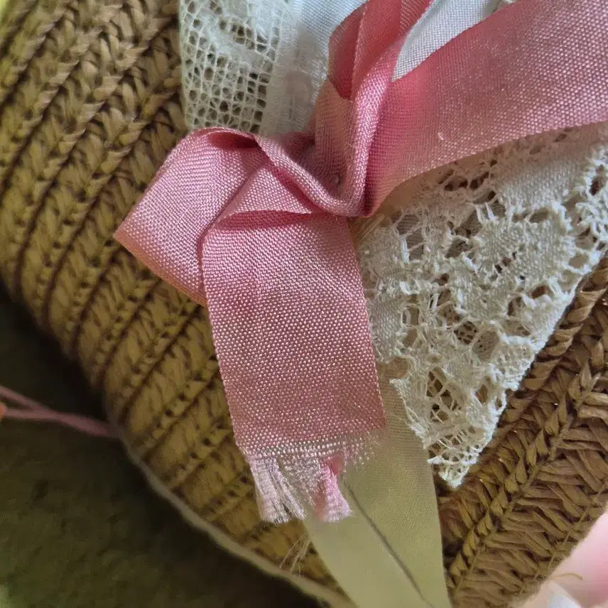 [BUNJANG] Bryce Straw Hat with Ribbon / 브라이스 :) 모자