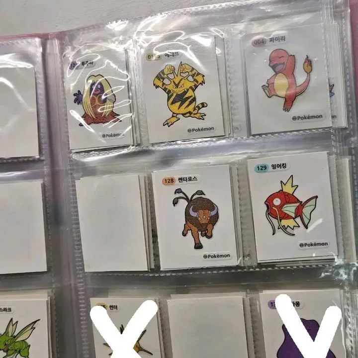 [BUNJANG] Pokemon Stickers Collection / 포켓몬 띠부띠부씰 모음