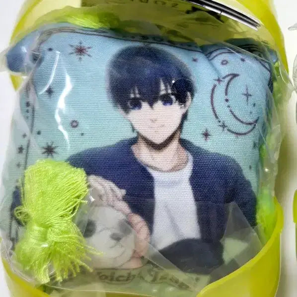 [BUNJANG] Blue Lock Zodiac Cushion Keychain Isagi / [새상품]블루록 별자리 쿠션 키링 가챠 이사기