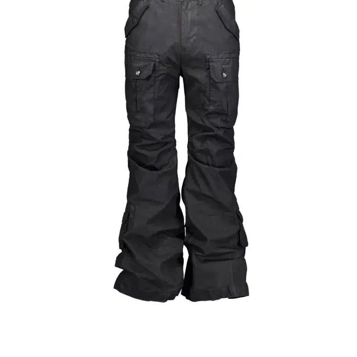 [BUNJANG] FOG SERVICE Coated Flare Pants / 포그서비스 코팅 플레어 팬츠 2
