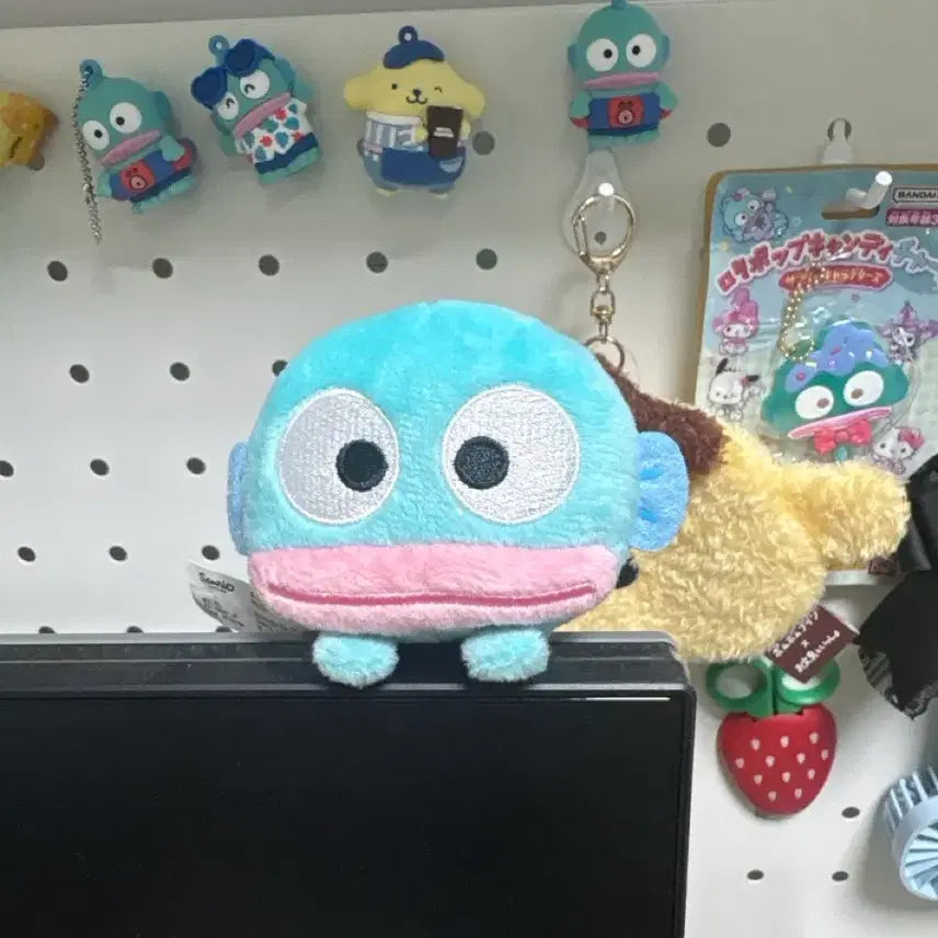 [BUNJANG] Hangyodon Desk Hanging Plush / 한교동 포코노루